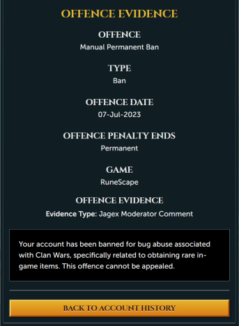 BadassSwiss's tweet photo. I got lured for my partyhat with the Red Portal Bug that was recently happening and the day after my account gets banned by Jagex for bug abusing? Could you please look into this. Ill provide all infos. 

@JagexSupport @Jagex @JagexTwisted  @JagexDoom @JagexBlkwitch @JagexAsh https://t.co/svLrumJod4