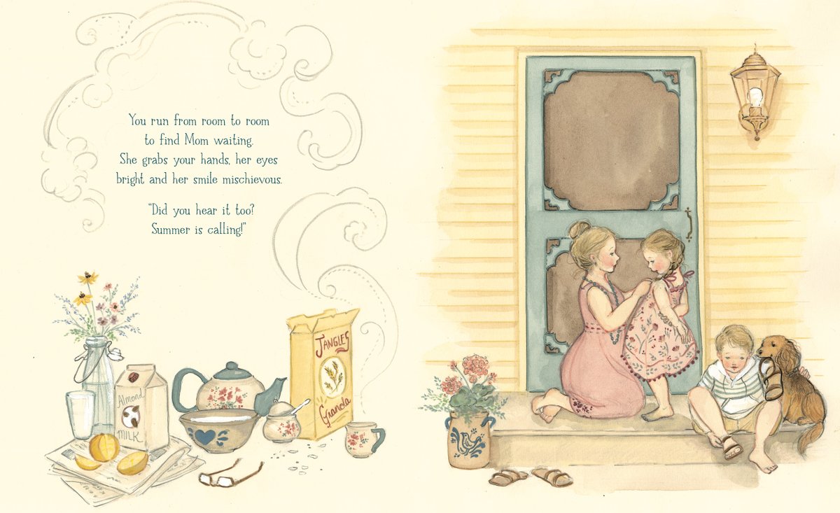 SleepingBearBks's tweet image. “Did you know a Michigan summer has a magic all its own?” 

Find “Summer’s Call: A Michigan Day” now and delight in this perfect story from Amber Lynn Hellewell and Gretchen Ellen Powers’ enchanting watercolor illustrations! ☀️ rb.gy/pub1o  #MichiganSummer #KidList