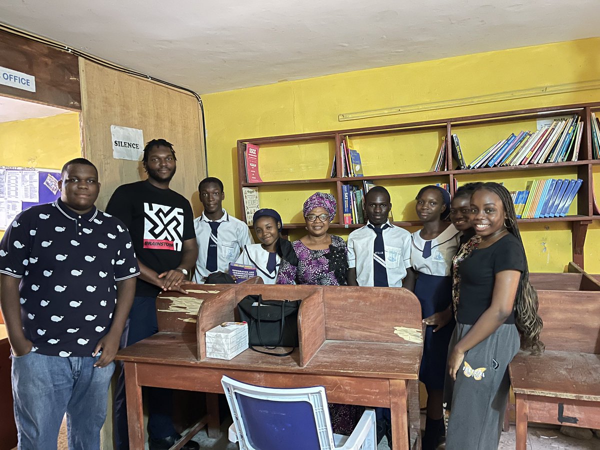 TNAM_'s tweet photo. We are absolutely thrilled to announce the successful launch of the Ilado Community Senior Secondary School library! 🎉✨ https://t.co/V5Uyli6e0Y