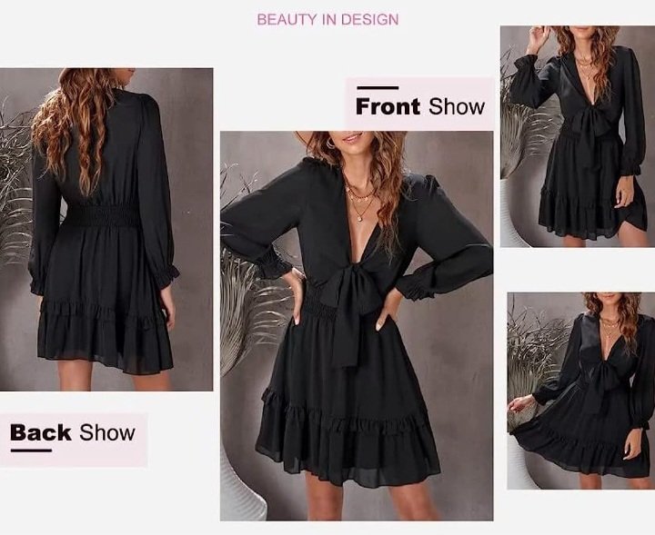 RLila39195's tweet photo. Dokotoo Womens 2023 Summer Deep V Neck Knotted Tiered Chiffon Elegant Mini Short Swing Skater dresses,click the link below 
https://t.co/bthVX8dL9L
#Amazon #AmazonPrimeDay https://t.co/HNiqGxh4Nw