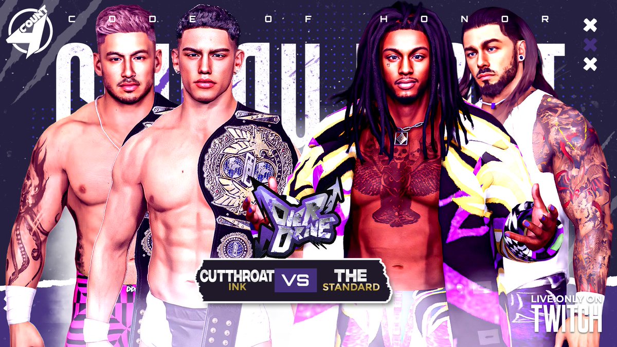 COHwrestling1's tweet photo. TONIGHT #COHOverDrive @ 6pm EST
🟣BH vs DC
🟣Quinn vs Jelani
💎Soraya vs Sammy vs Nishimura
🟣Barmore vs Weaver
💎Tori Reks vs Redding
🟣Jack vs Windsor
🏆The Standard vs Cutthroat: Tag Titles
#WWE2K23
▶️📎https://t.co/rXYN0Qt83G https://t.co/oycpGWTDCH