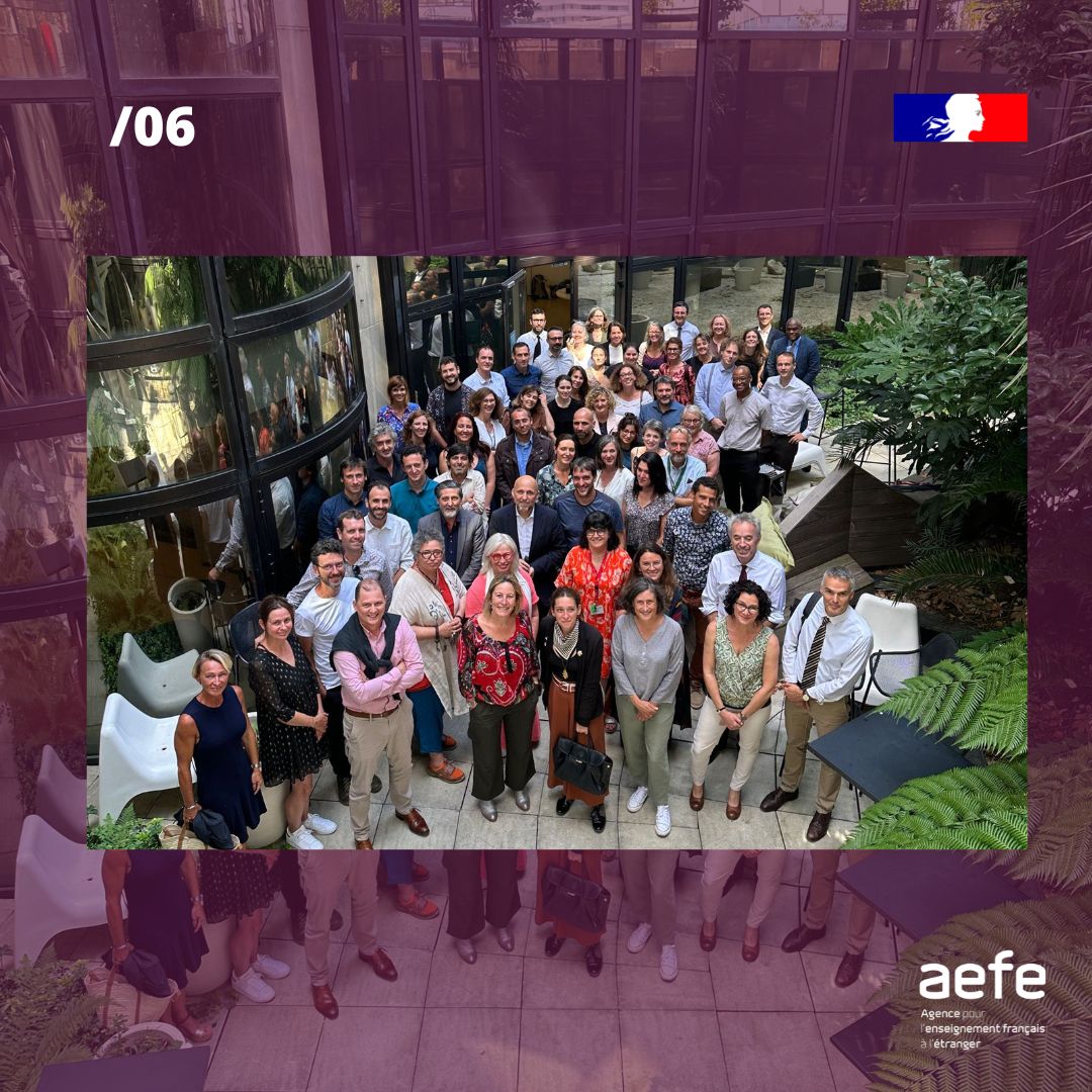Au programme ont été abordés :

👉La mission des formateurs du réseau #EFE
👉Les spécificités et outils de la formation continue
👉Les sujets prioritaires portés par l'#AEFE : politique des langues, développement du réseau, accueil des élèves à besoins éducatifs particuliers