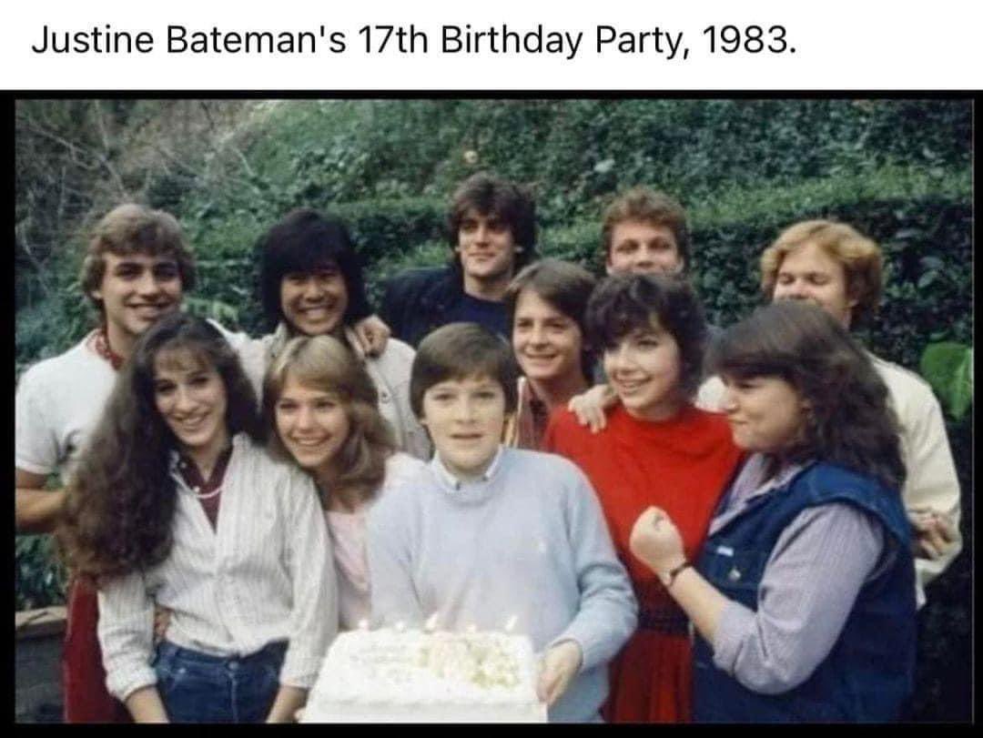 theToddHenry's tweet photo. @SmartLess Jason seemed scared of cake even then 😂 https://t.co/0qZhciOetB