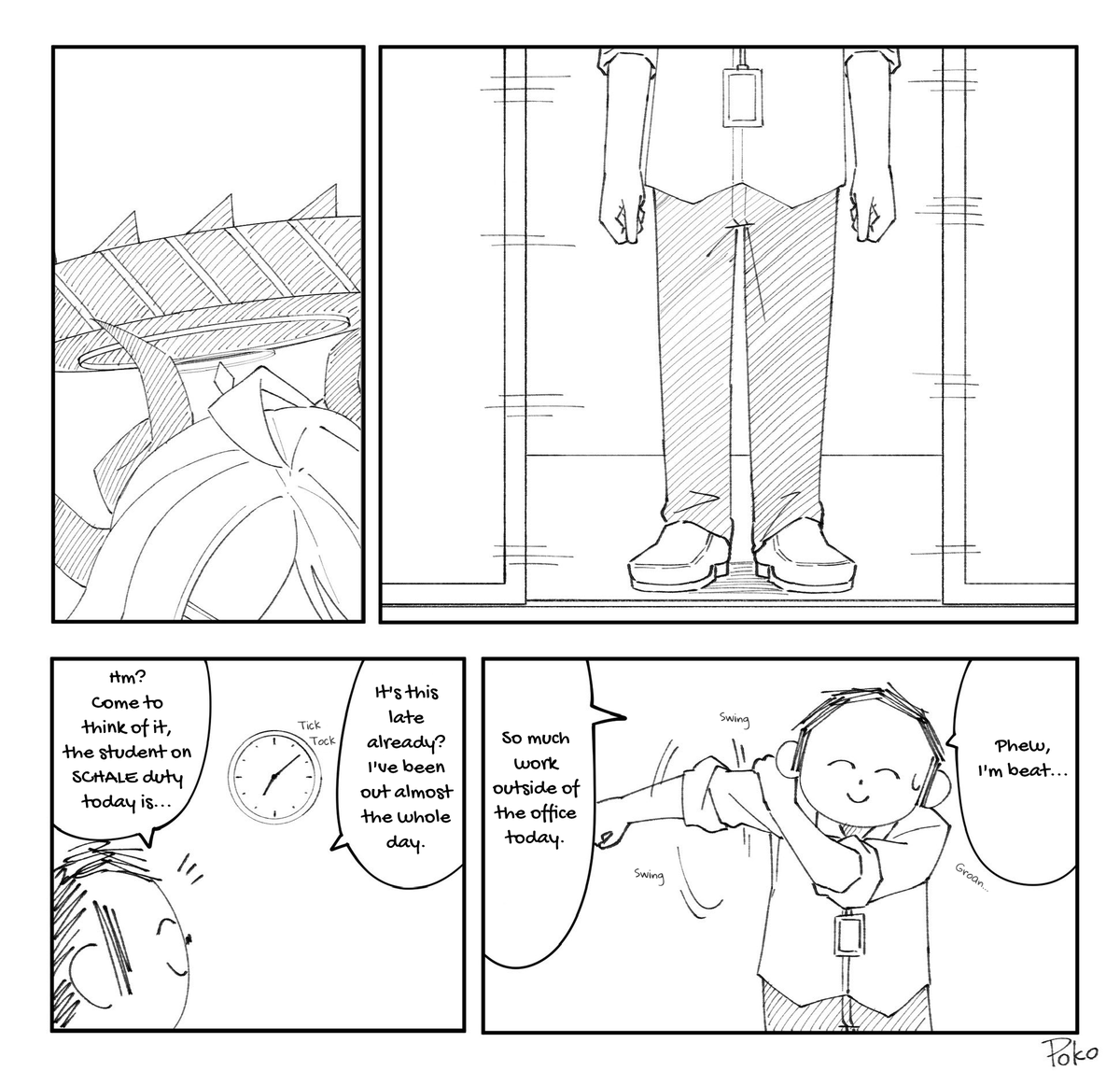 Poko_ui EN Translation by @RagingAsn_ Artist Comment: Prone to