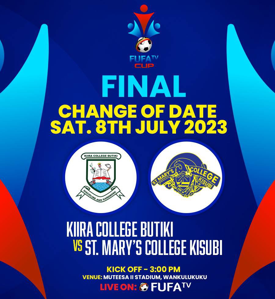 This Saturday let’s all be there and support the mighty @kiiracollege 

It’s coming home 

@Butiki_League @Butiki_times @OfficialFUFA @fufatv1 @FUFATvCup