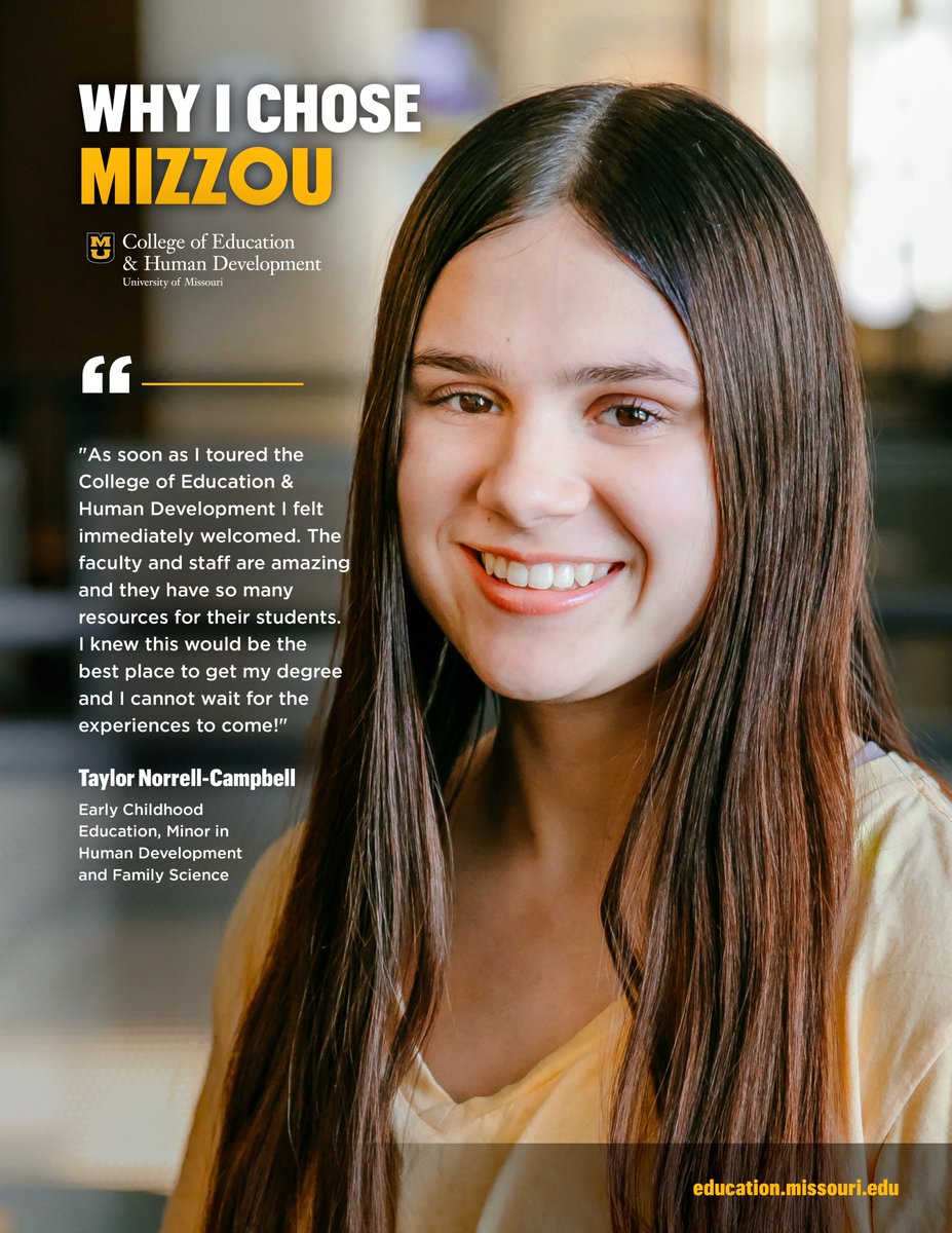 Mizzou Education & Human Development tweet media