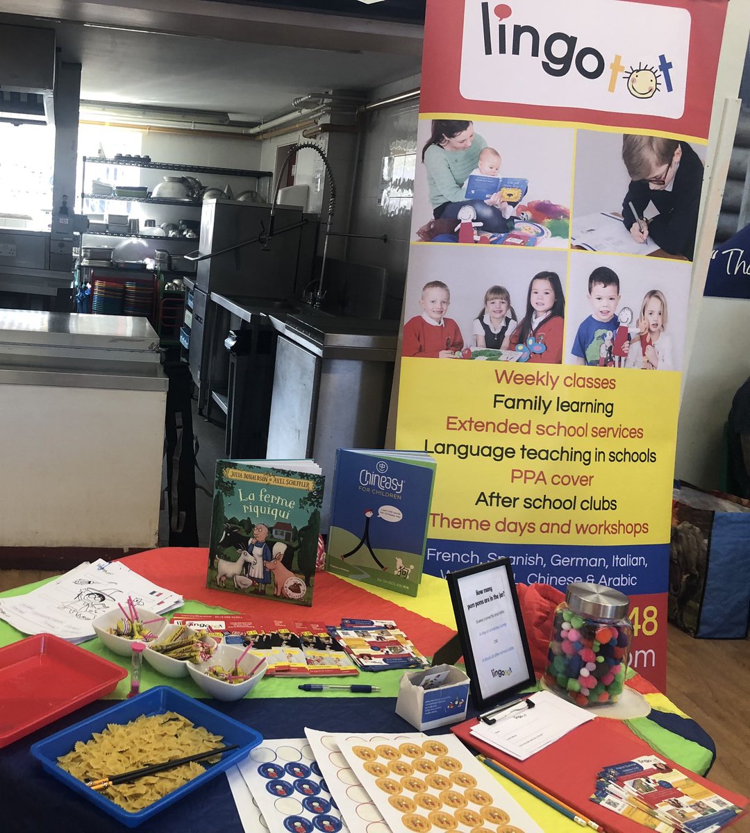 Lovely afternoon at @St_Wilfrids_CE summer fair! The chopsticks game was a hit and I’ll be announcing the winner of a day at summer camp or a block of after school club classes this weekend! 

Keep yours eyes 👀 on your email. 
#lingotot #primarylanguages #mflforkids