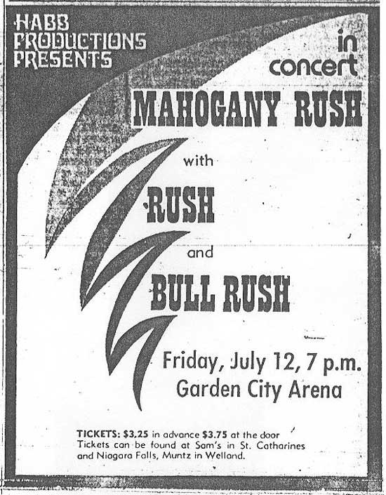 This Day in Rush History on Twitter "On July 12, 1974, Rush played