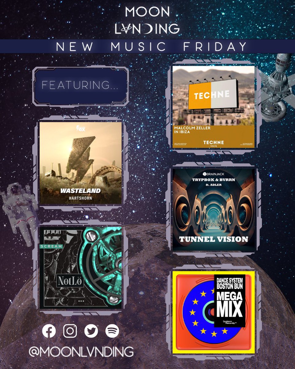 It's Friday and we've got the HEAT 🔥🎶 

NEW MUSIC FRIDAY HEAT has the latest tracks by <a href="/hartshorn303/">Hartshorn</a> , <a href="/notlomusic/">NotLö</a> ,  <a href="/MalcolmZeller/">Malcolm Zeller</a> , <a href="/trypbox/">TRYPBOX</a> &amp; @bvrrn Ft. ADLER , @DanceSystem &amp; <a href="/bbbostonbun/">B.BUN</a> and so many more! 

Check it! 🌙🚀
buff.ly/38FDkQK
