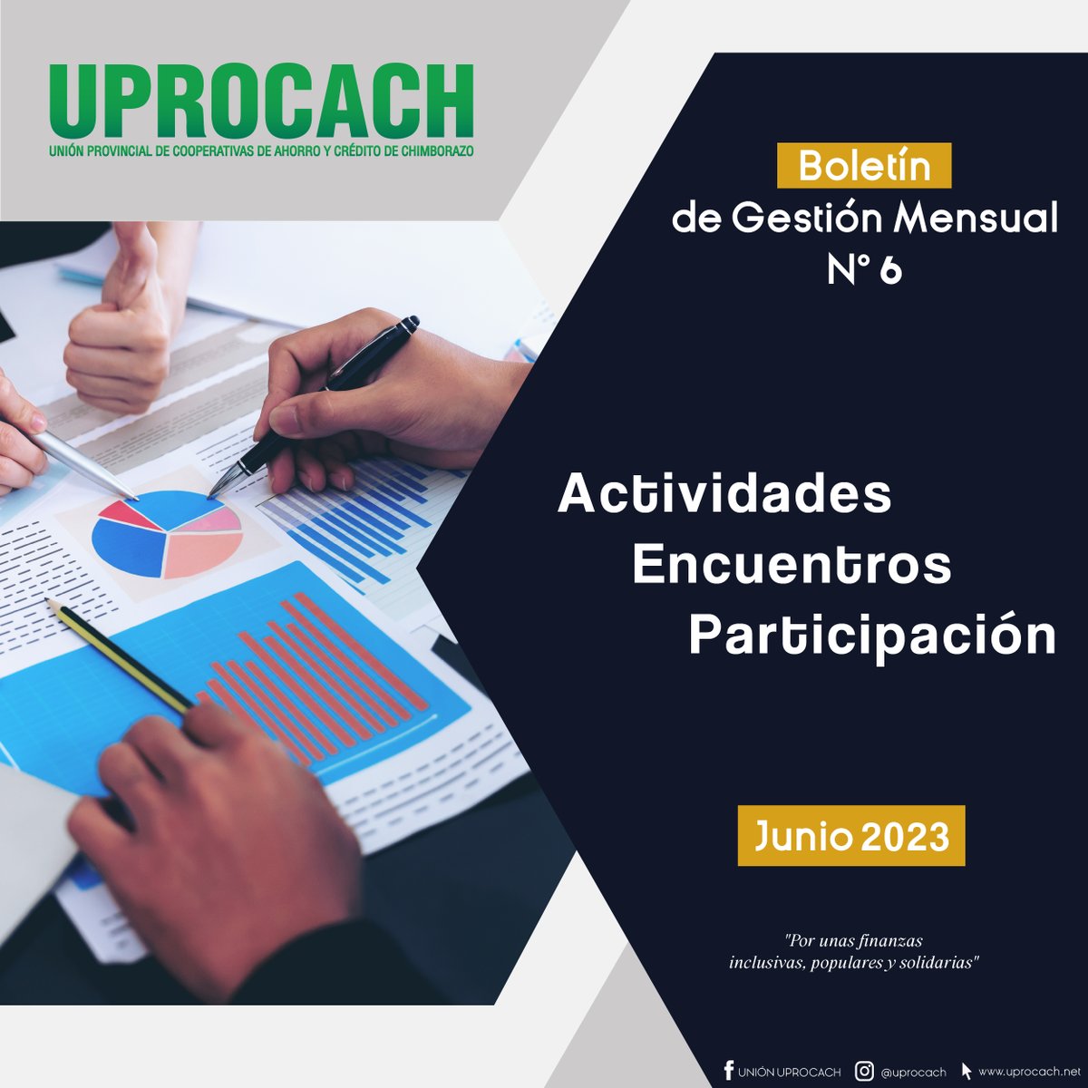 uprocach's tweet photo. Compartimos el 𝐁𝐨𝐥𝐞𝐭𝐢́𝐧 𝐝𝐞 𝐆𝐞𝐬𝐭𝐢𝐨́𝐧 𝐌𝐞𝐧𝐬𝐮𝐚𝐥 𝐍° 𝟔 con los principales hitos realizados por
@uprocach en el mes de junio.   
👇 ¡Acceda a este documento!  https://t.co/aUXkAtS3xB
Puede encontrar más material en: https://t.co/P6IWC4W0qb https://t.co/NLd0knM2hd