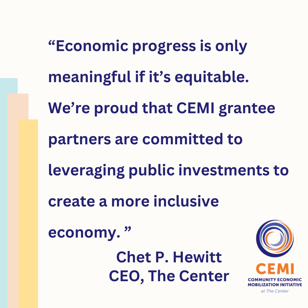 Our program CEMI is diversifying the orgs receiving state and federal funds to build an inclusive equitable future. In total, we have now invested almost $14 million across 44 orgs for more equitable economic development. Our communities deserve it.
#buildingcommunities #equity