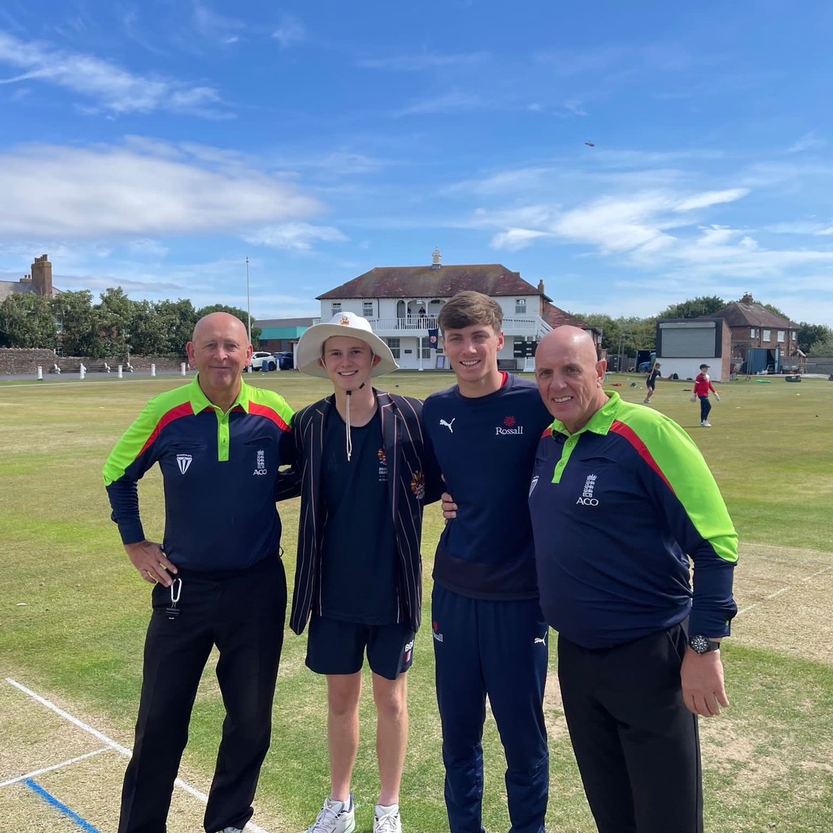 Rossall_Cricket's tweet photo. A 10 wicket win in our final game of the season against Brighton Grammar School, Melbourne. Wickets shared around before Harry M (66*) and Luke P (31*) took us home with plenty of time to spare. https://t.co/o7FkZHVSJJ
