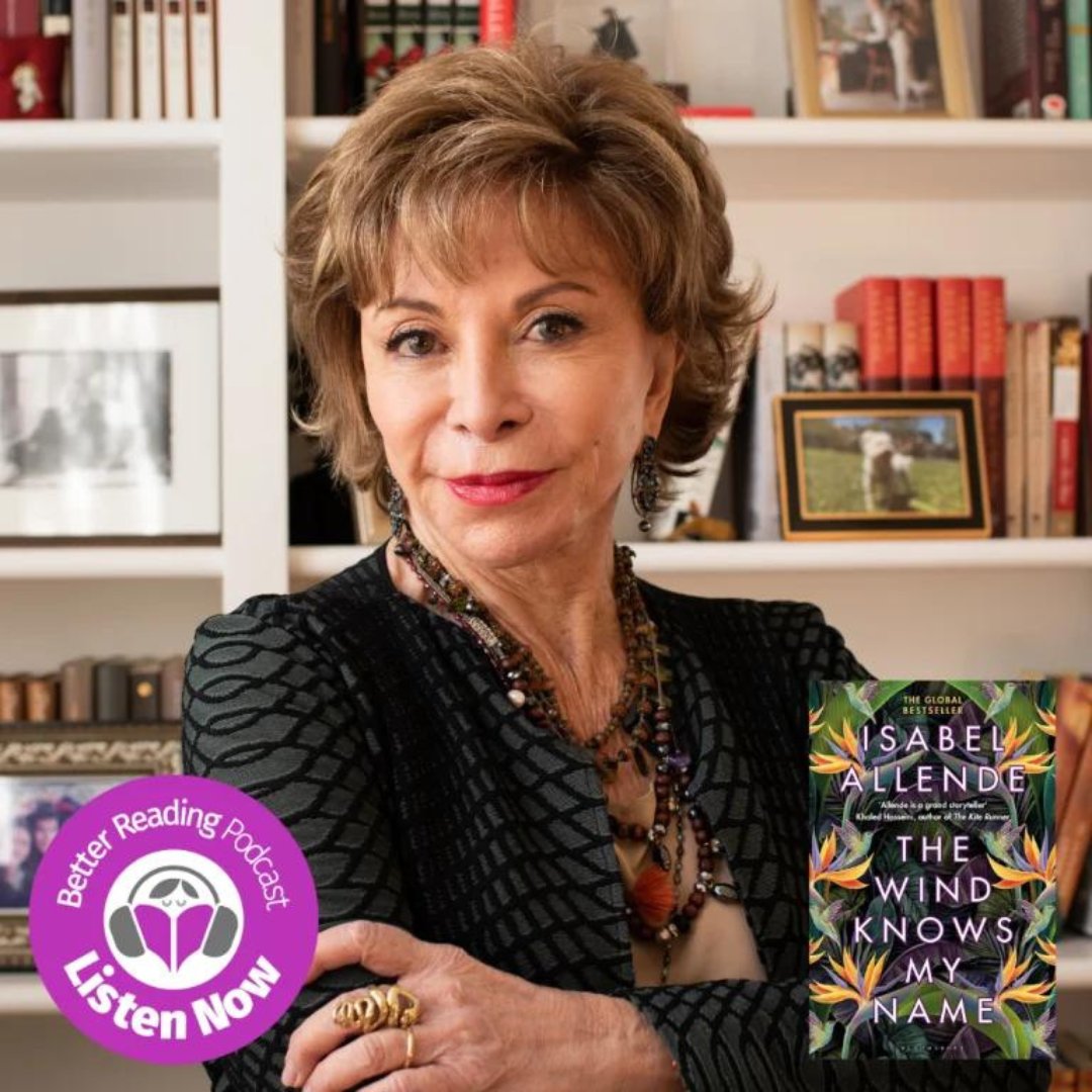 @betterreadingau's Cheryl Akle spoke to literary legend Isabel Allende about her latest novel The Wind Knows My Name. Listen to the episode here: bit.ly/3O2zd5r