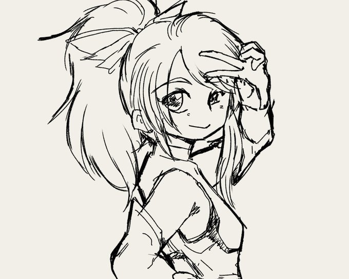 完全に出遅れましたが #ポニーテールの日 再掲 #うちの子 サリア 