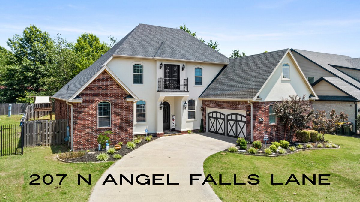 nwaruby's tweet photo. Listed for $590,000
Open House, Sunday from 2-4 PM. 207 N Angel Falls Lane, Springdale, AR. 4 beds, 4 baths, 2 living areas, formal dining. Near Har-Ber & Lake Elmdale #NWArk #NorthwestArkansas #SpringdaleAR #SpringdaleArkansas #Arkansas https://t.co/ncJBAUzUZu