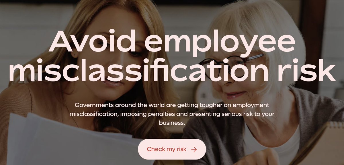 Did you know you can assess your employee #misclassification risk with @Remote? It literally costs you nothing 🙂 Check out our calculator:
remote.com/resources/empl…

#HR #globalhiring #remotework #compliance