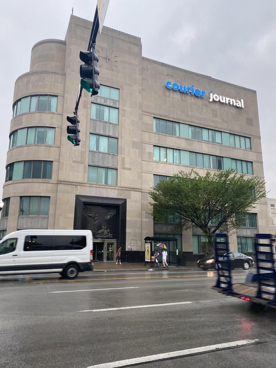 JWoodJourno's tweet photo. Hello 👋

It's been two months since I joined the @courierjournal (seen here on a moody day the other week).

Here are some of the things I've done since starting there 🧵 https://t.co/7ePTRoliiY