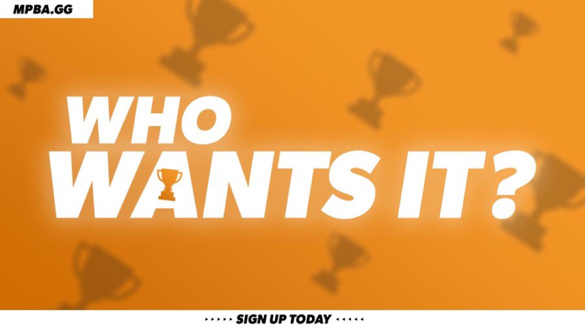MPBA2K's tweet photo. ๐
We heard you! We are extending the registration deadline for the "Who Wants It" tournament by popular demand. Don't hesitate, seize this opportunity and register now:
https://t.co/67DLKeFUWH
#WhoWantsIt #MPBA2K #UnifiedProAm https://t.co/wJxKXoFqXB