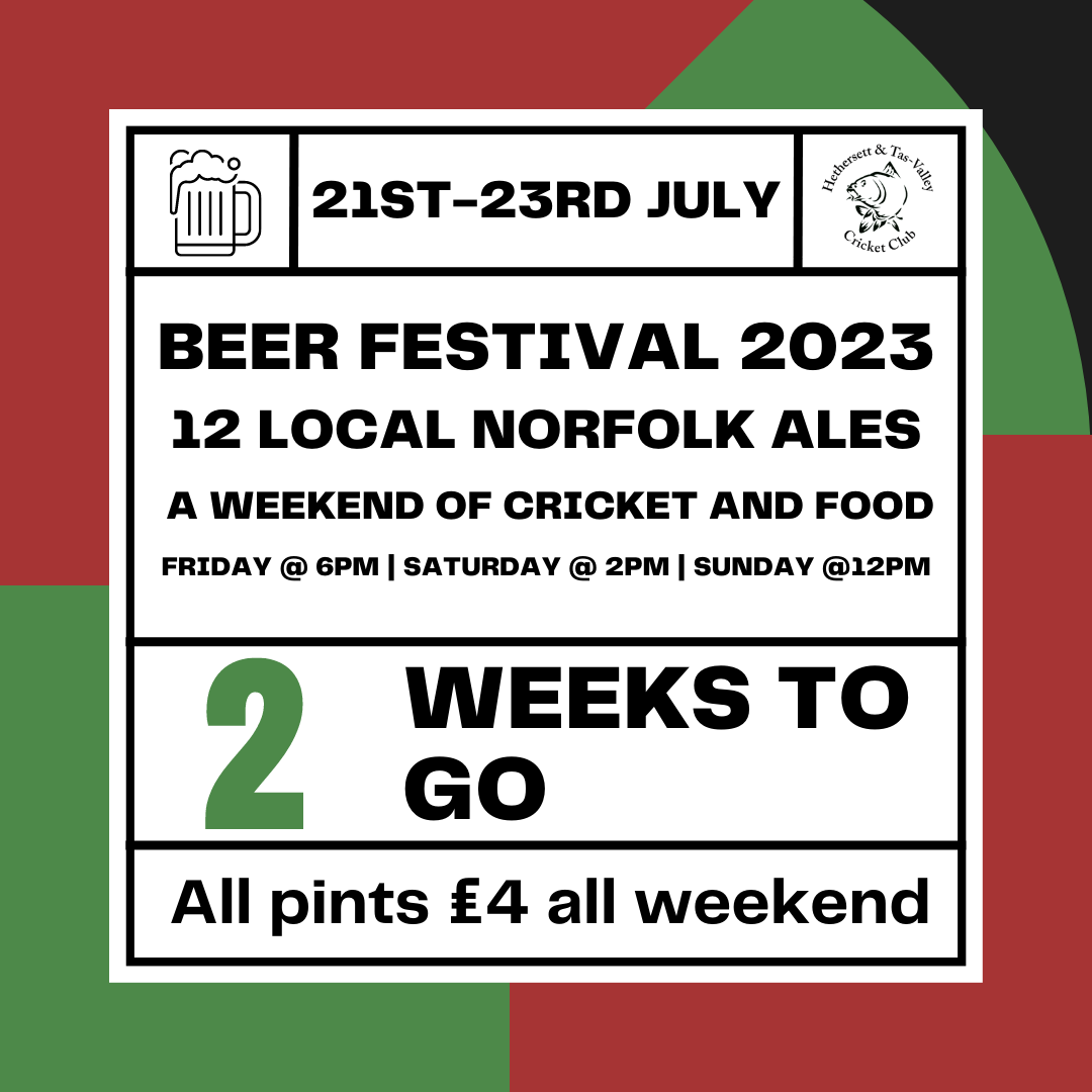 htvcc's tweet photo. 2 WEEKS TO GO | We invite you to our first summer beer festival on the weekend of 21st to 23rd July! We will be showcasing 12 Norfolk ales, including those from our event partner Grain Brewery, supported by beers from Ampersand Brew Co, Tindall Brewery, and Wolf Brewery 🍺 https://t.co/AYcq5Tk35S