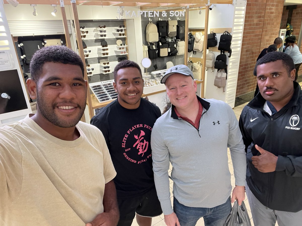 cawley_john's tweet image. An early perk of attending #IHEA2023Congress : running into the Fiji National Rugby Team. 
Cc: @healtheconomics @fijirugby