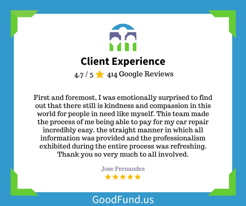 Another #FridayFeeling client review from our friend Jose, this is why we do what we do! 

#nonprofitwork #nonprofit #clients