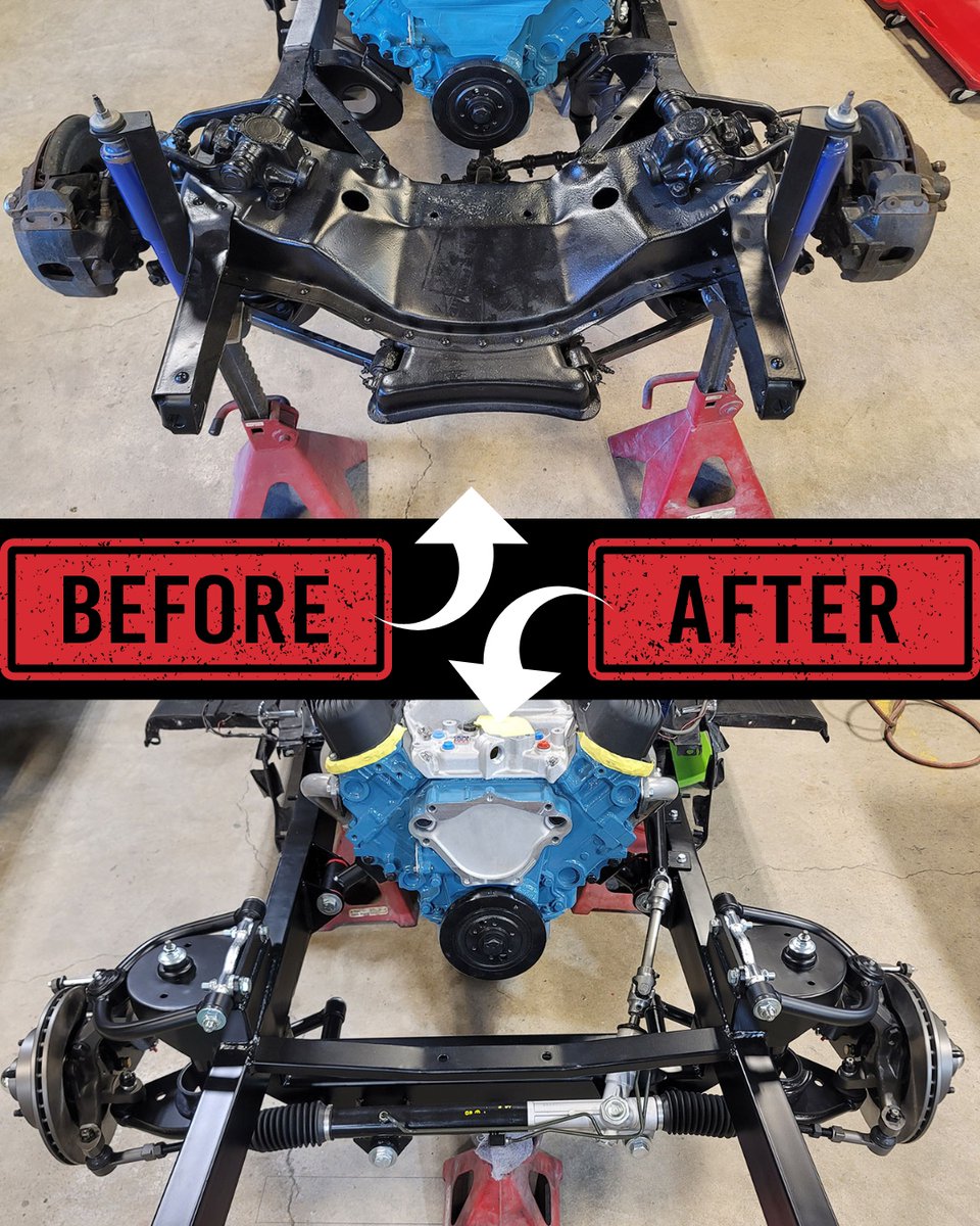 modernrodding's tweet image. What are you working on this weekend? 
- 
See our latest tech article on installing a @fatmanfabrications front suspension kit with Hot Rod Specialties, Indianapolis.  #ModernRodding inthegaragemedia.com/how-to-install…
