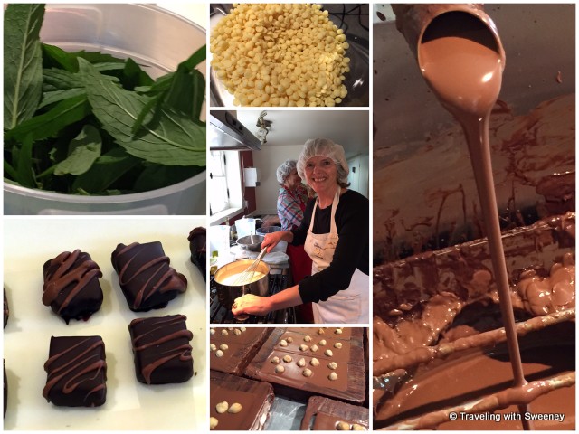 TravelingWithS's tweet photo. I went way back into the "deliciousness" archives for #WorldChocolateDay. Are you indulging today?  So much fun making chocolates at La Fée Gourmande in Kamouraska, #Quebec? I don't think the hairnet is a very good look, however. https://t.co/yzIZwaOoNy #ifwtwa #foodiefriday https://t.co/HPYBauSkwV