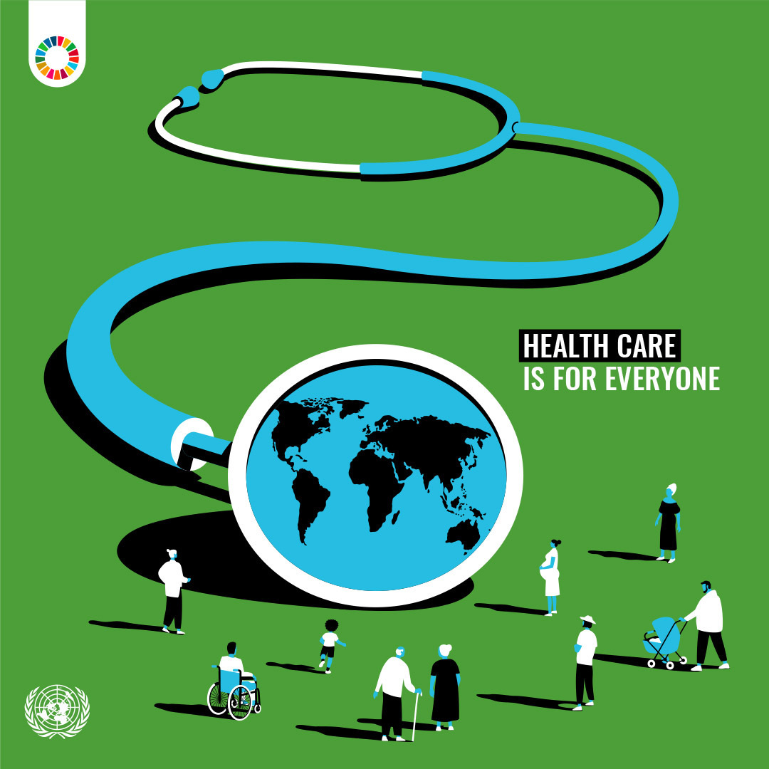 Health is a basic human right.

Everyone should be able to access quality health services whenever &amp; wherever they need them.

See how you can #ActNow to help achieve #HealthForAll: un.org/actnow