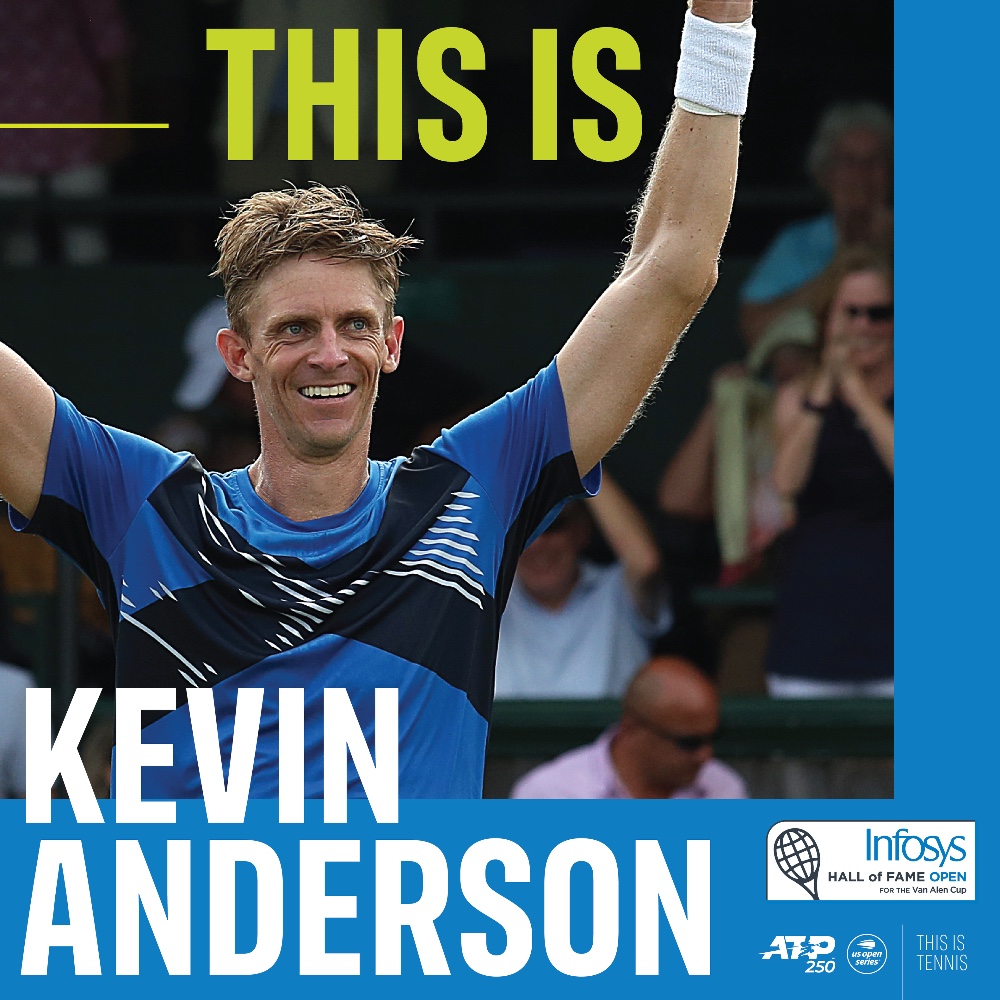 NOT DONE YET 🔥 @KAndersonATP has accepted a wild card for the #InfosysHallofFameOpen and will make his return to the @atptour in Newport! Welcome back to our 2021 Champion! ➡️ bit.ly/3rjsOde