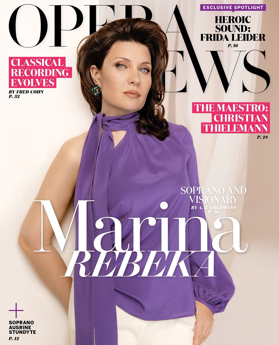 OPERA NEWS (@operanews) on Twitter photo Latvian soprano <a href="/MarinaRebeka/">Marina Rebeka</a>, who co-founded her own record label (<a href="/ClassicPrima/">Prima Classic</a>) in 2018, is our August cover star!
“There are many things that I actually discovered as a singer through doing recordings."
For more: operanews.com/features/2023-…
📸 : Tatyana Vlasova Latvian soprano <a href="/MarinaRebeka/">Marina Rebeka</a>, who co-founded her own record label (<a href="/ClassicPrima/">Prima Classic</a>) in 2018, is our August cover star!
“There are many things that I actually discovered as a singer through doing recordings."
For more: operanews.com/features/2023-…
📸 : Tatyana Vlasova