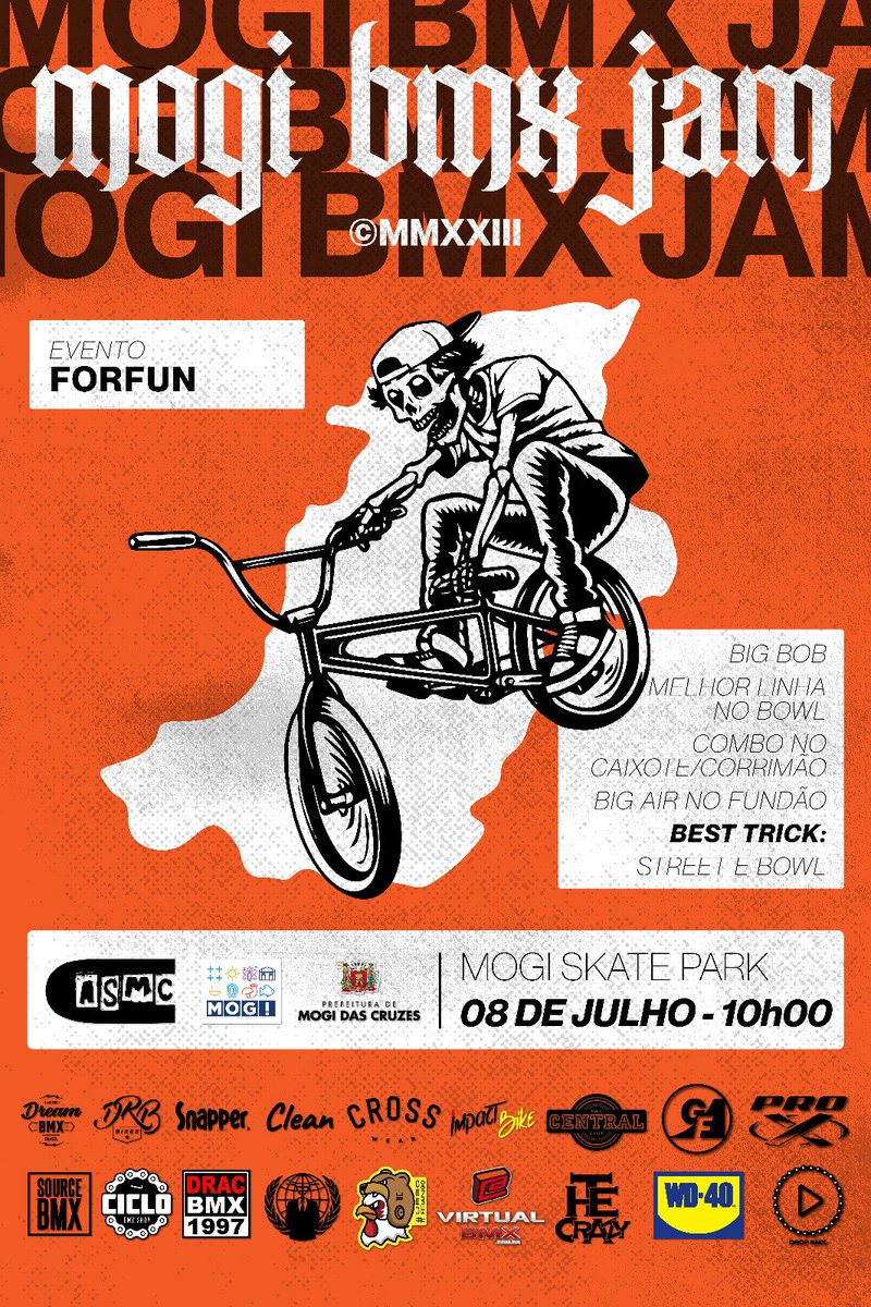 @mogiplazajam_ 
•
MOGI BMX JAM / 08-07-2023
📍Mogi Skate Park📍
•
#MogiBmxJam #bmxjam #bmx #bike #mogi 
•
🔁Repostado: by @pebmx30