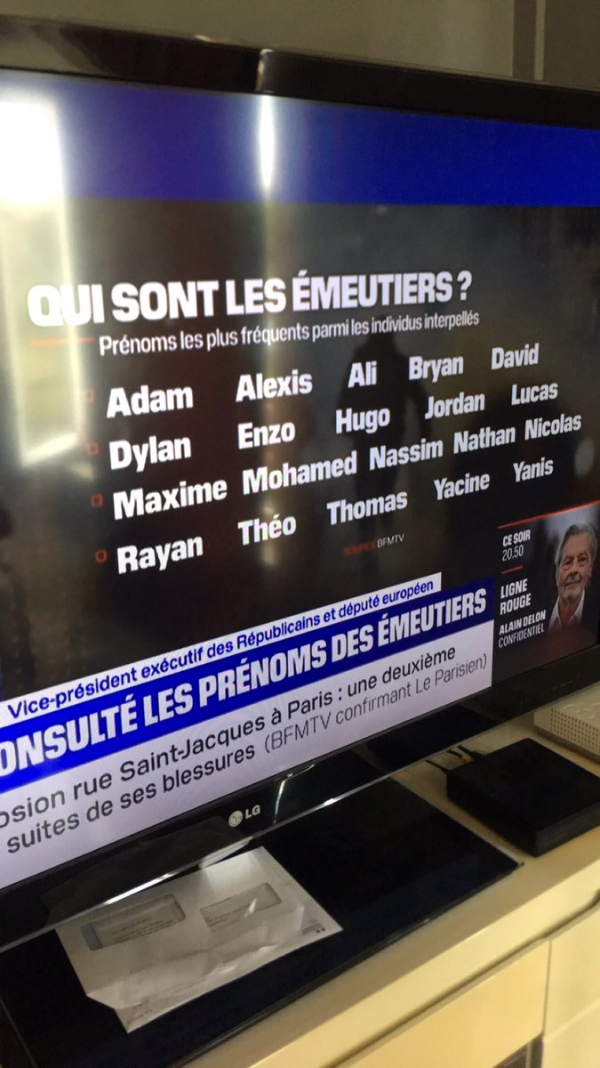 Bah alors les blancs ont éduque pas ses enfants  😅 attention source sur !! C’est BFM qui le dit 😅😅 #emeutes #TPMP #Nanterre #booba #poupettekenza #racist
