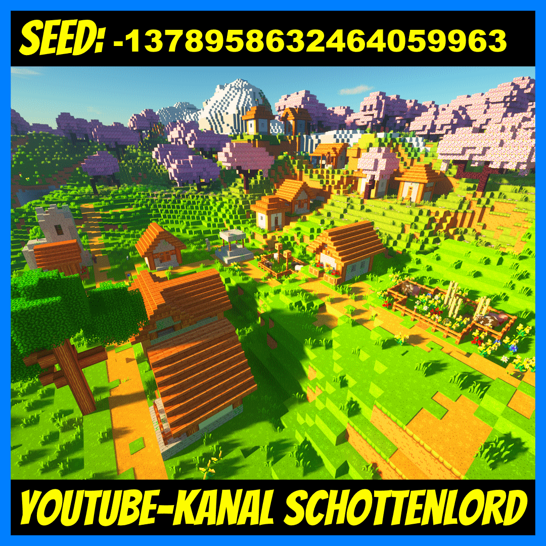 schottenlord's tweet photo. 🔹🔹🔹 SCHOTTENLORD 🔹🔹🔹

Hey  Leute, ich habe endlich die 7. Folge meiner TOP 10 Seed-Reihe erstellt, nun für die Version 1.20.1 von Minecraft (PC JAVA Edition). 
#Schottenlord #YouTube #YouTubeKanal #GamingKanal #Seeds #Discord #PC #Gamer #Seed #TOP10Seeds #Mojang #Minecraft https://t.co/wuUbOKmxUB