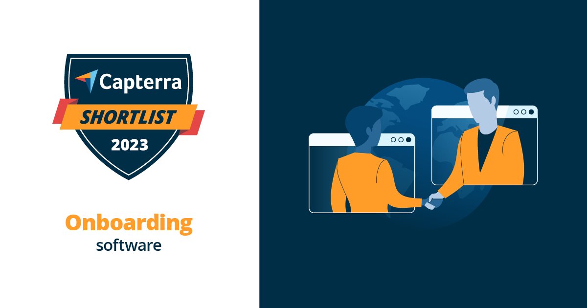 Capterra's tweet image. We&apos;ve analyzed hundreds of reviews of Onboarding software solutions for you. Find out the top solutions that placed on our 2023 #Shortlist report 🏆, and compare the leading tools 👍 ➡️  bit.ly/3JmnbAZ

#OnboardingSoftware #SoftwareReviews