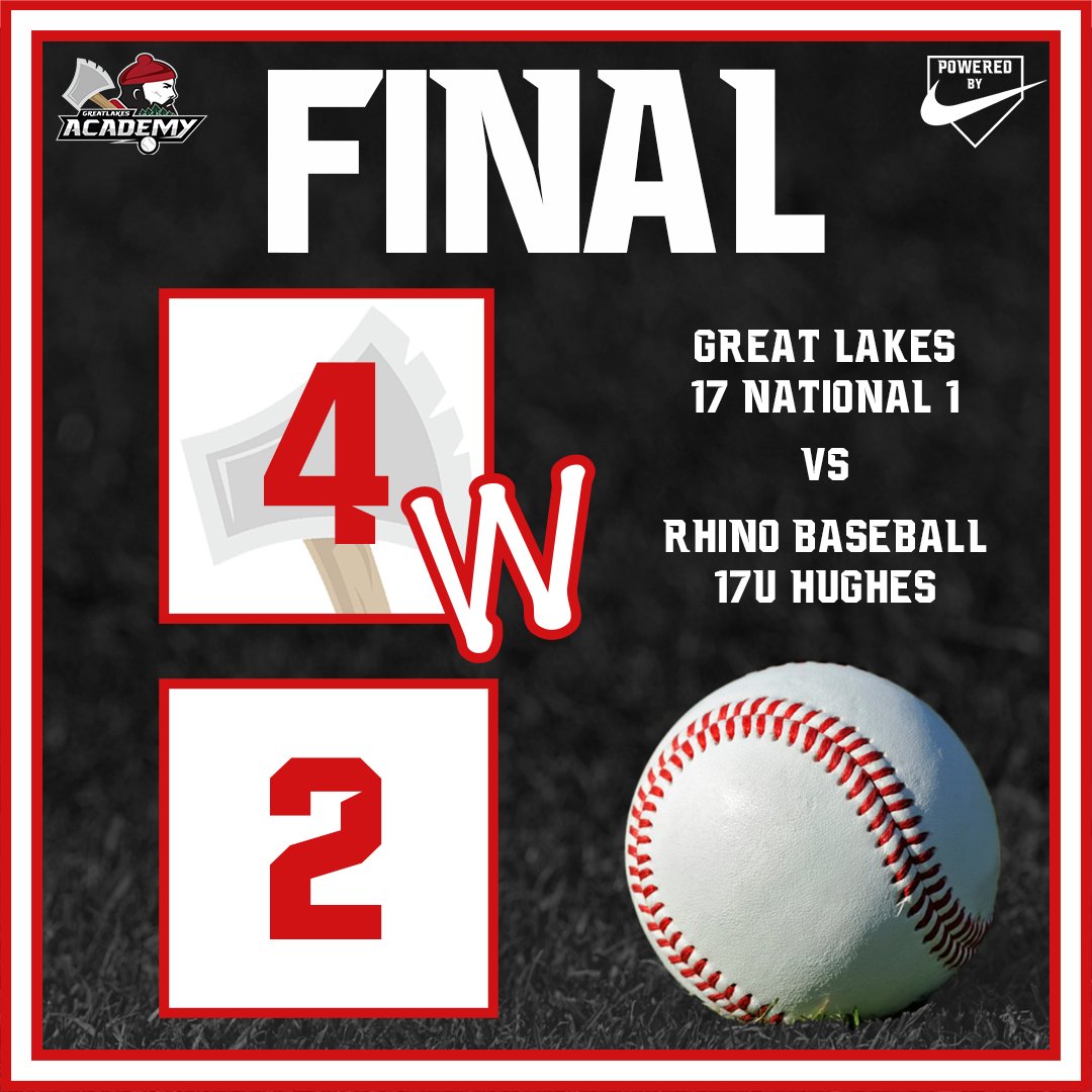 ANOTHER ONE‼️ 
2-0 on the day. A HR from <a href="/AlexMezzetti/">Alex Mezzetti</a> and a CG from <a href="/IWenszell/">Isaac Wenszell</a> seals the deal for the boys.

#ACutAbove🪓