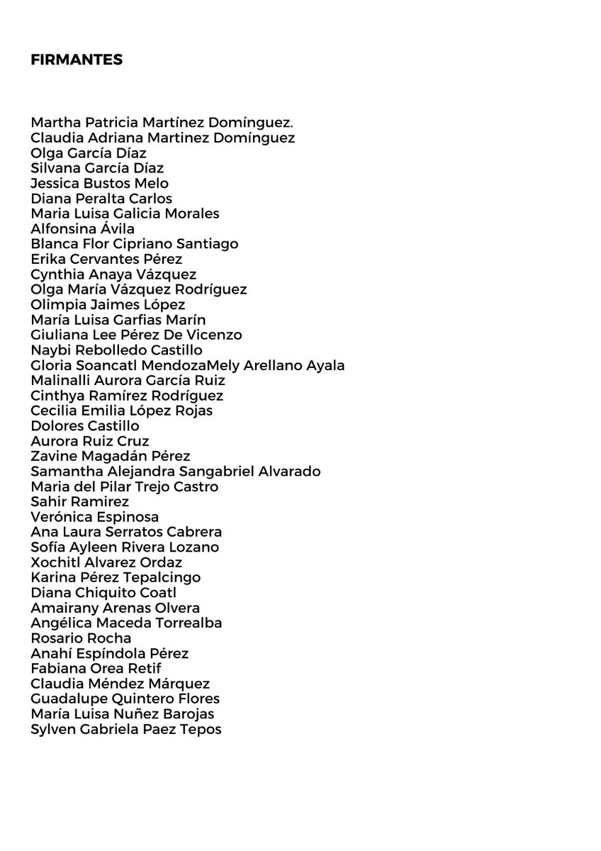 Organizaciones y personas se unen a la exigencia de #JusticiaParaAlisson, exhortando al @PodJudPuebla a generar una sentencia que ponga al centro el interés superior de la menor #Puebla