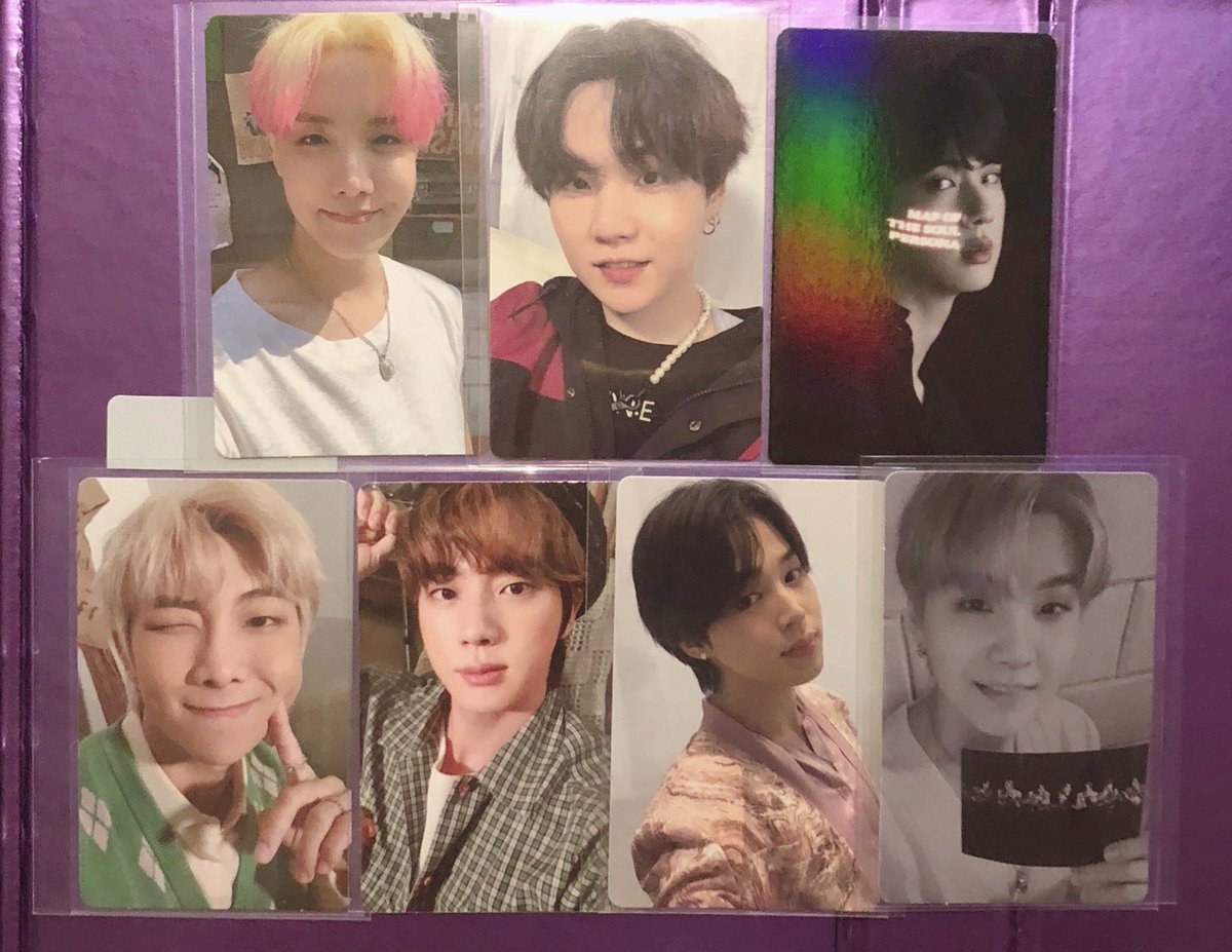 skjncart's tweet photo. 🖇 ✧ wts lfb ph 

 QYOP assorted bts photocards  ⊹ 

〜 dm for qyop no lowballing pls
〜 onhand, mint condi dm for pics
〜 dop: 3 days, price nego if payo

# butter pob mots map of the soul on:e bluray holo photobook deco kit proof standard compact jhope suga jin rm jimin https://t.co/0l0c1si5RV