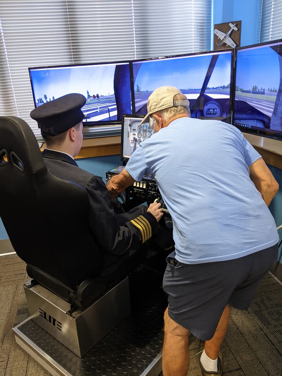 AVMuseumofNH's tweet photo. Actors from Majestic Theatre got ready for their close ups yesterday, using the Aviation Museum as backdrop for a photo shoot promoting their upcoming show, Catch Me If You Can, at the Derry Opera House July 14-16. Check out these shots from the sidelines. https://t.co/1WG3T37Dpi