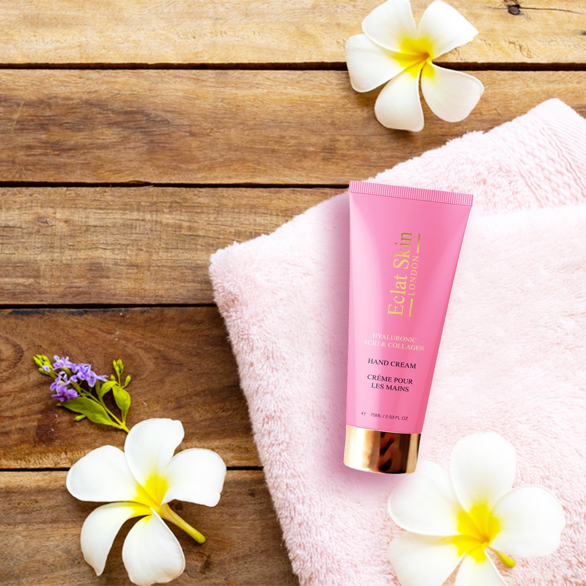 EclatSkin's tweet photo. Soft, smooth, and oh-so-nourished hands await with our hand cream! 🌸✨ #Eclatskinlondon#cosmetics#cosmetic#luxuryskincare#hyaluronicacid#skincareproducts#skincaretips#collagenbeautybooster#facial#facials#facialtreatmnent#facialskincare#glowskincollagen#collage... https://t.co/IBfTXMVsJ6