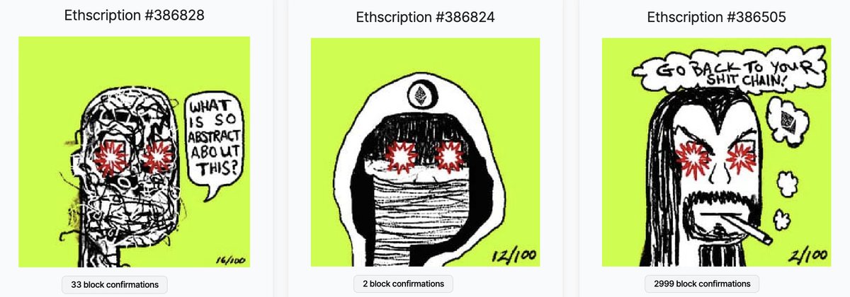crypt0naut_303's tweet photo. Secured myself some dope art from the Ethscription Maxis collection. Thanks for the smooth otc transactions @CryptoNotaz 

@ethscriptions #Ethscriptions https://t.co/vf1CGibTz8