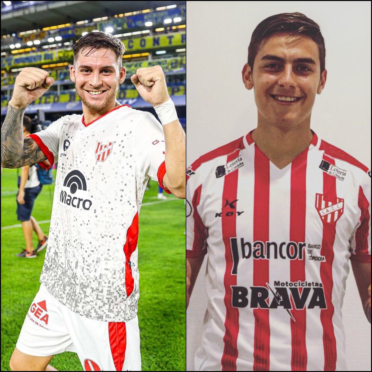 dataref_ar's tweet photo. 😅 Franco Watson, mediocampista de Instituto, en @son_aviones:

“Sé que en Instituto muchos jugadores importantes usaron la '10' y era una responsabilidad, pero no sentí presión.

¿Si viene Dybala? La verdad, le digo que en este momento la estoy usando yo". https://t.co/WAlQqeWuTn