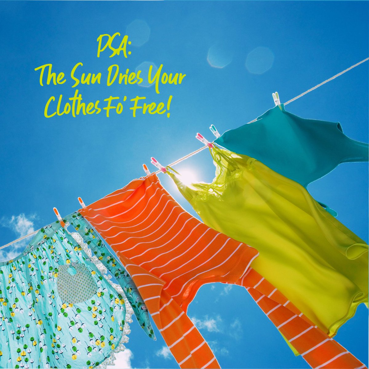 ICYMI, electric dryers are a rarity in many parts of the world, like Spain, where they are nearly non-existent in households!  They use the ☀️!

How do you prefer to dry your clothes: air dry, machine dry, or a combination of both?  #hangdry #airdry #laundrytips #laundryhacks