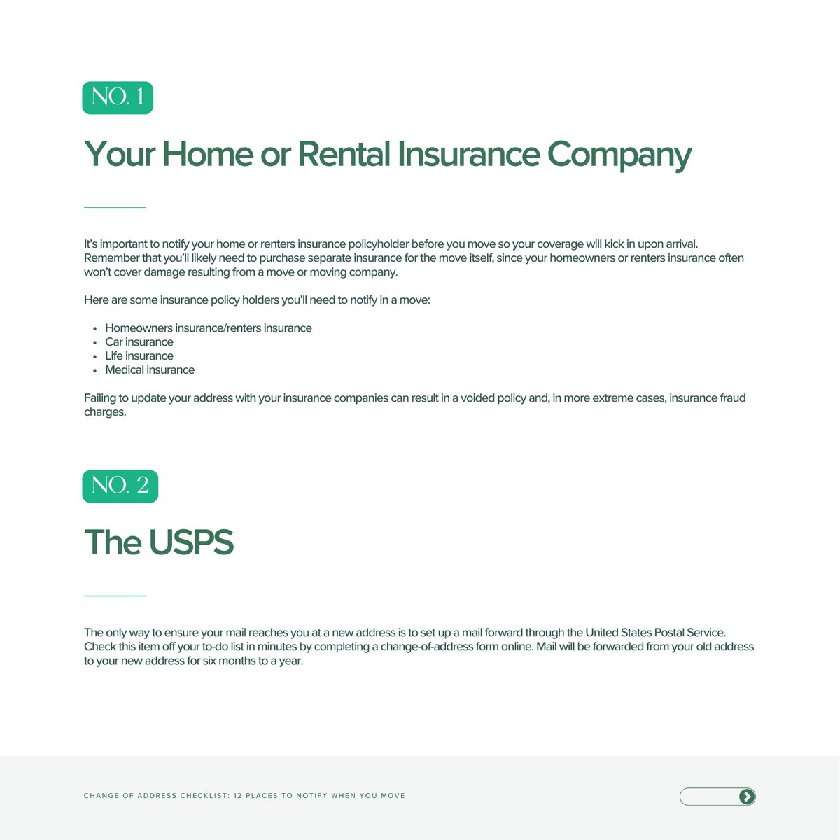 HealyGlobal's tweet photo. Moving to a new place? Check out the checklist to help keep track of the 12 important places to notify before moving!

 #healyglobal #movingtips #goglobal #realestate https://t.co/4oX9tIdTzD