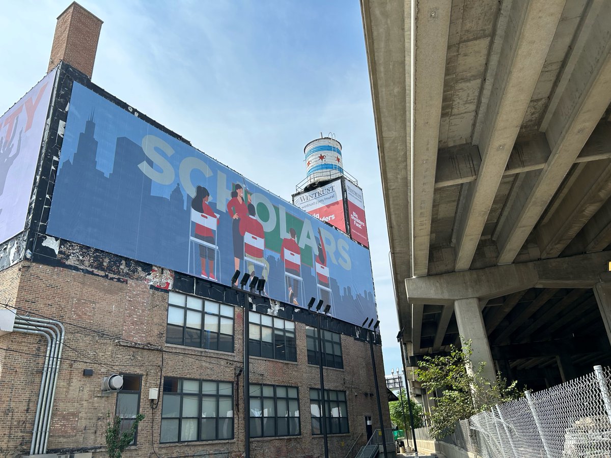 In partnership with <a href="/Wintrust/">Wintrust</a>, Big Shoulders Fund is the featured organization on the Wintrust Mural Building off of I-90/I-94! We invite you to share your photos &amp; videos of the mural and tell us how access to education has shaped your story. #BigShouldersMural!
