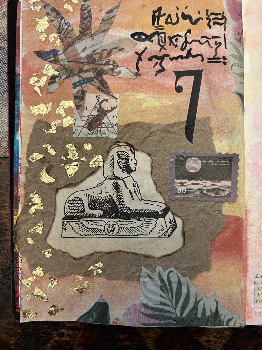 I’ve been exploring #junkjournaling and #mixedmediaarts in #retirement and I wish I had done this w/ #students in the #classroom! It’s time to say GOODBYE to boring journal prompts and HELLO to creative expression!