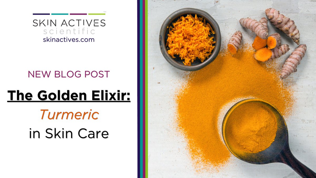 Our newest blog post, The Golden Elixir: Turmeric in Skin Care, covers this wonderous actives' history and how to make a turmeric cream in your home! bit.ly/3XWHZFD
#skinactives #skincare #skincaretips #skincareroutine #skincareproducts #diyskincare #diyskincarerecipes