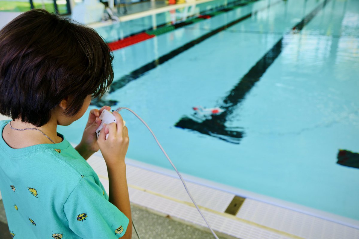 SAParksandRec's tweet photo. Our #SummerYouthProgram is going strong and running smooth. πͺ A BIG part of this successful program is our SeaPerch Robotics Program! π SeaPerch is an underwater Robotics program that is designed to help teach students to build underwater Remotely Operated Vehicles (ROV). π¦Ύ https://t.co/v4MXtnl7Xx