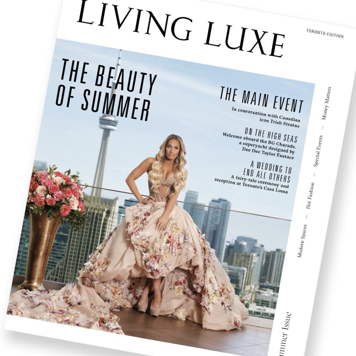 Psst… <a href="/livingluxemag/">Living Luxe Magazine</a> has officially landed on newsstands at all major retail outlets! If you’re wondering how to get your hands on a copy if you’re not in Canada - don’t worry, we got you covered at The Shop! 

#StratusphereShop has acquired a limited amount of copies and we’ll