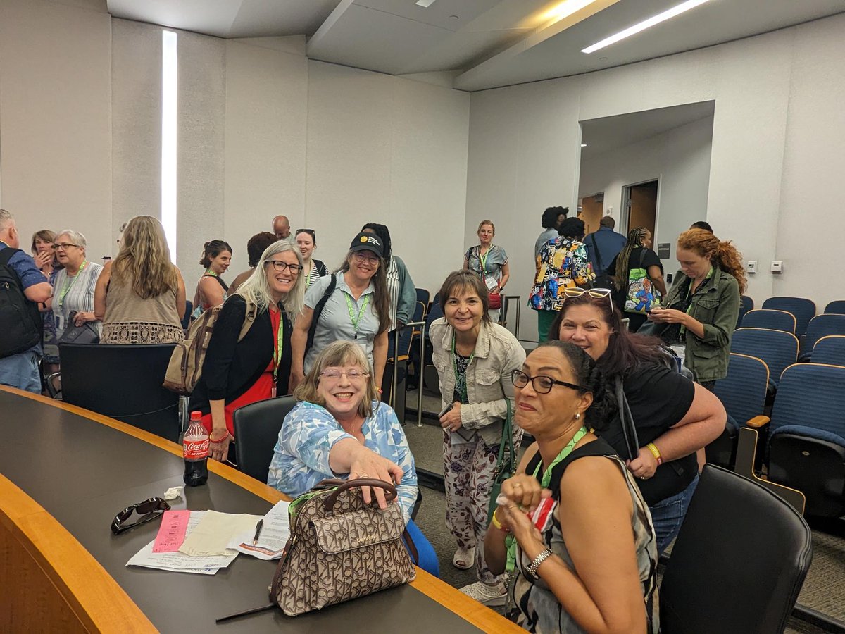 ncte_elate's tweet photo. Day one of #ELATE23 is in the books—what were some of your key takeaways today? 

See you tomorrow morning for @GholdyM's plenary session! https://t.co/WC662IE1QH