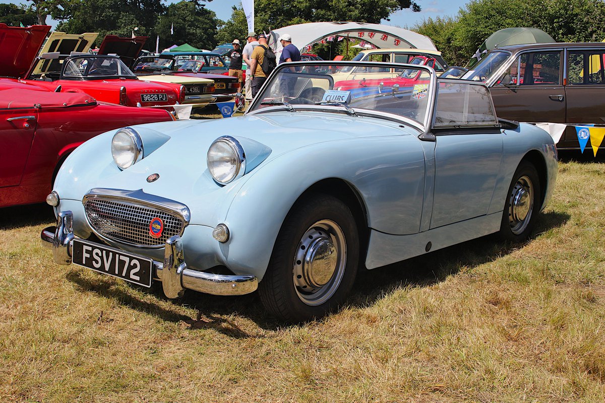 Frogeye Friday – Austin Healey Sprite (1960) <a href="/CrashBoxClub/">Crash Box Club Devon</a> Powderham Historic Vehicle Gathering 2022.
#Austin #Healey #Sprite #Frogeye <a href="/CrashBoxClub/">Crash Box Club Devon</a> #CrashBox #Powderham